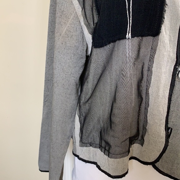 ALISSA Patch style Blouse Top Very Cool Sz S - Picture 3 of 14